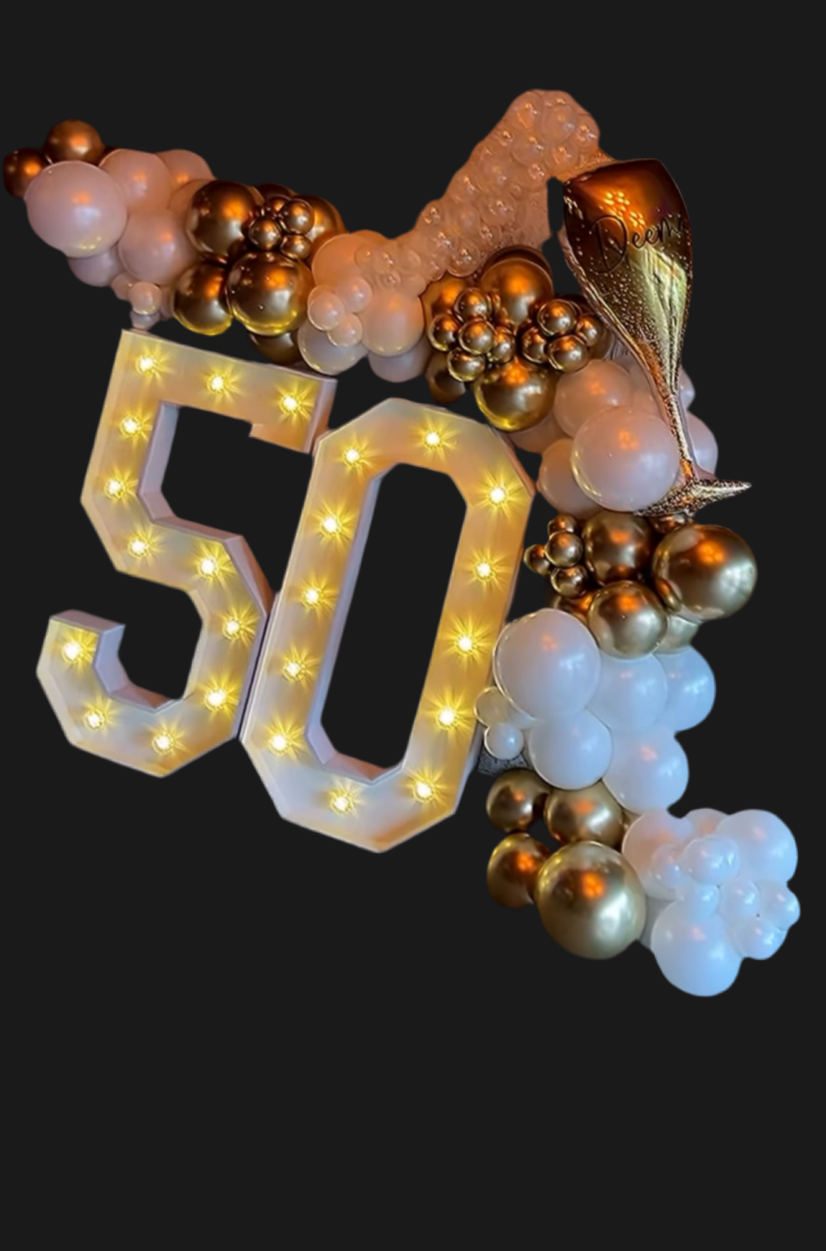 50th celebration Display