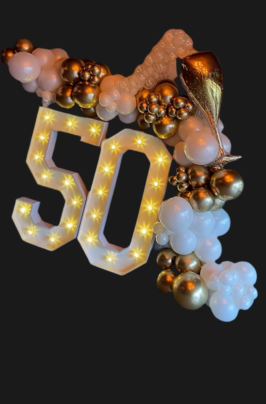 50th celebration Display