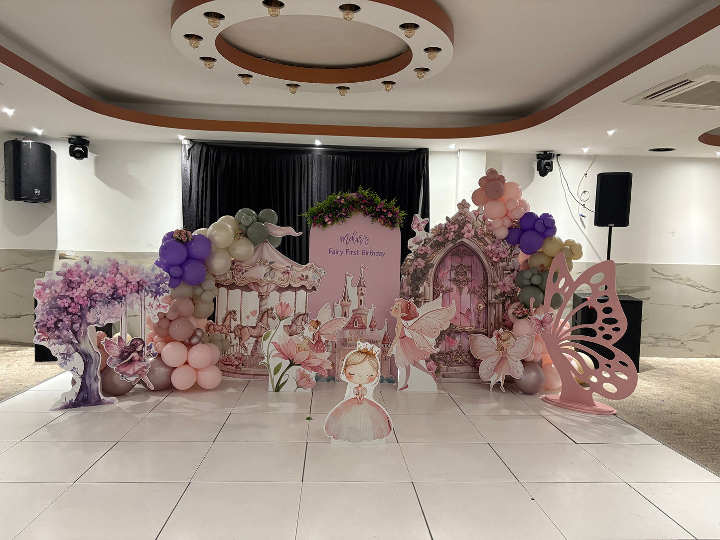 Magical Fairy First Birthday Decoration