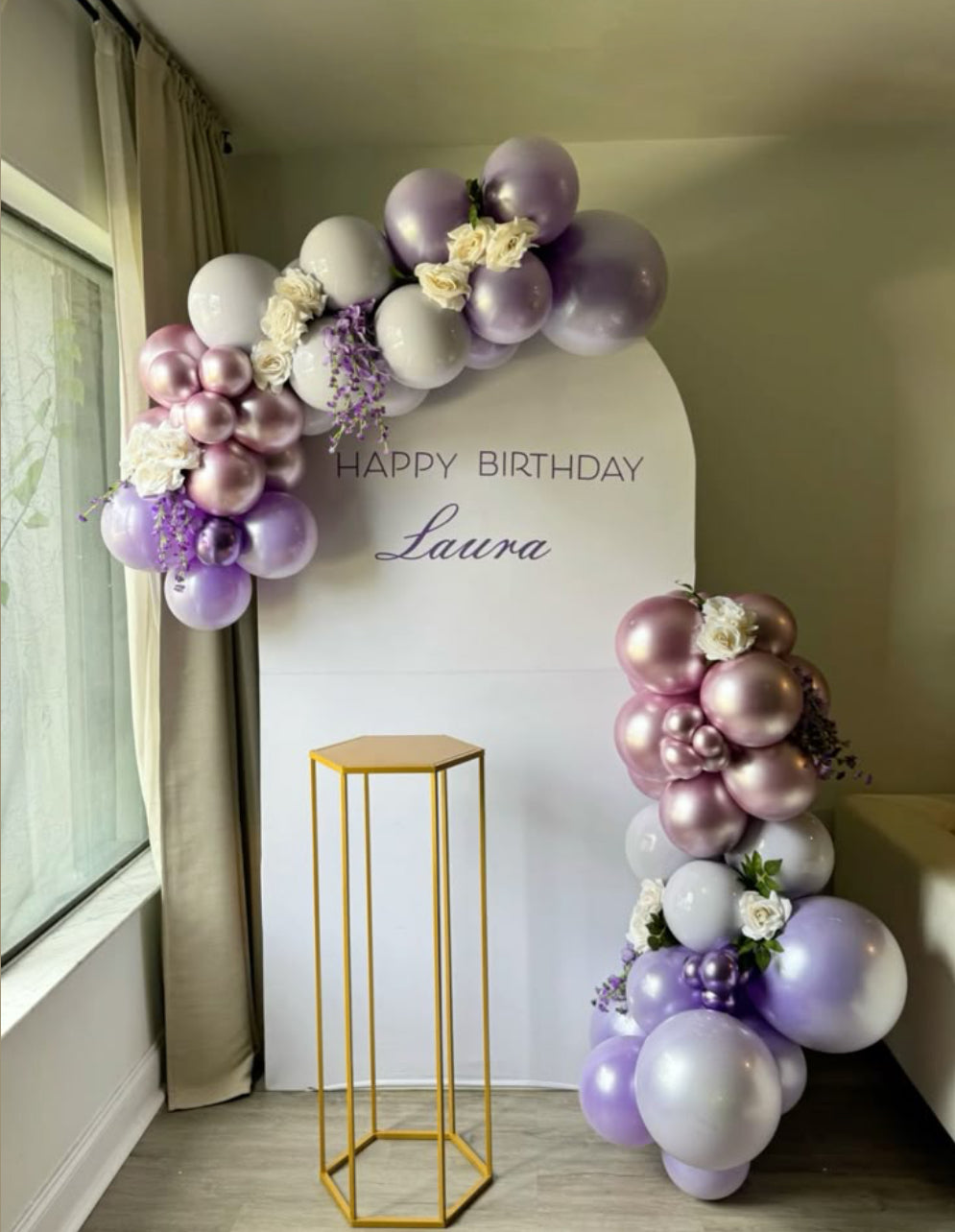 Birthday setup