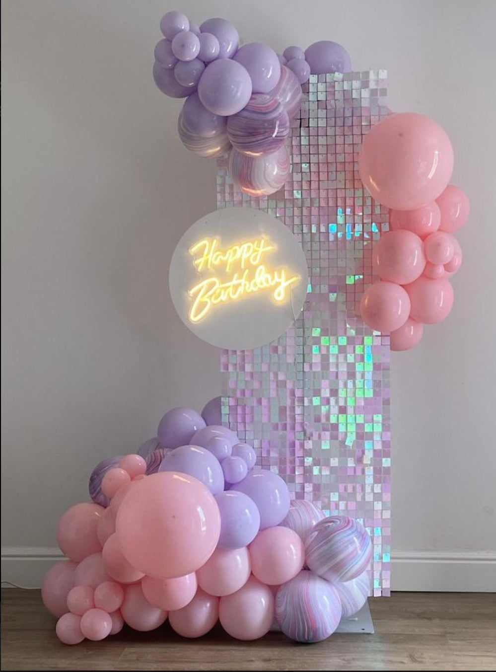Perfect home birthday setup