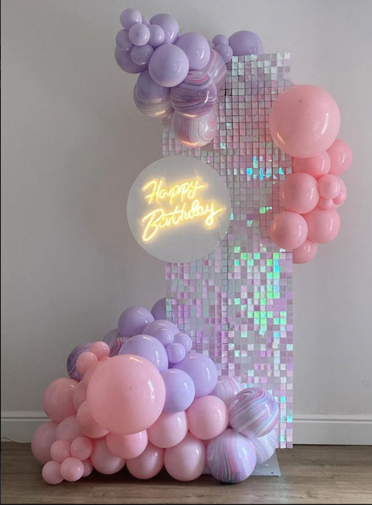 Perfect home birthday setup