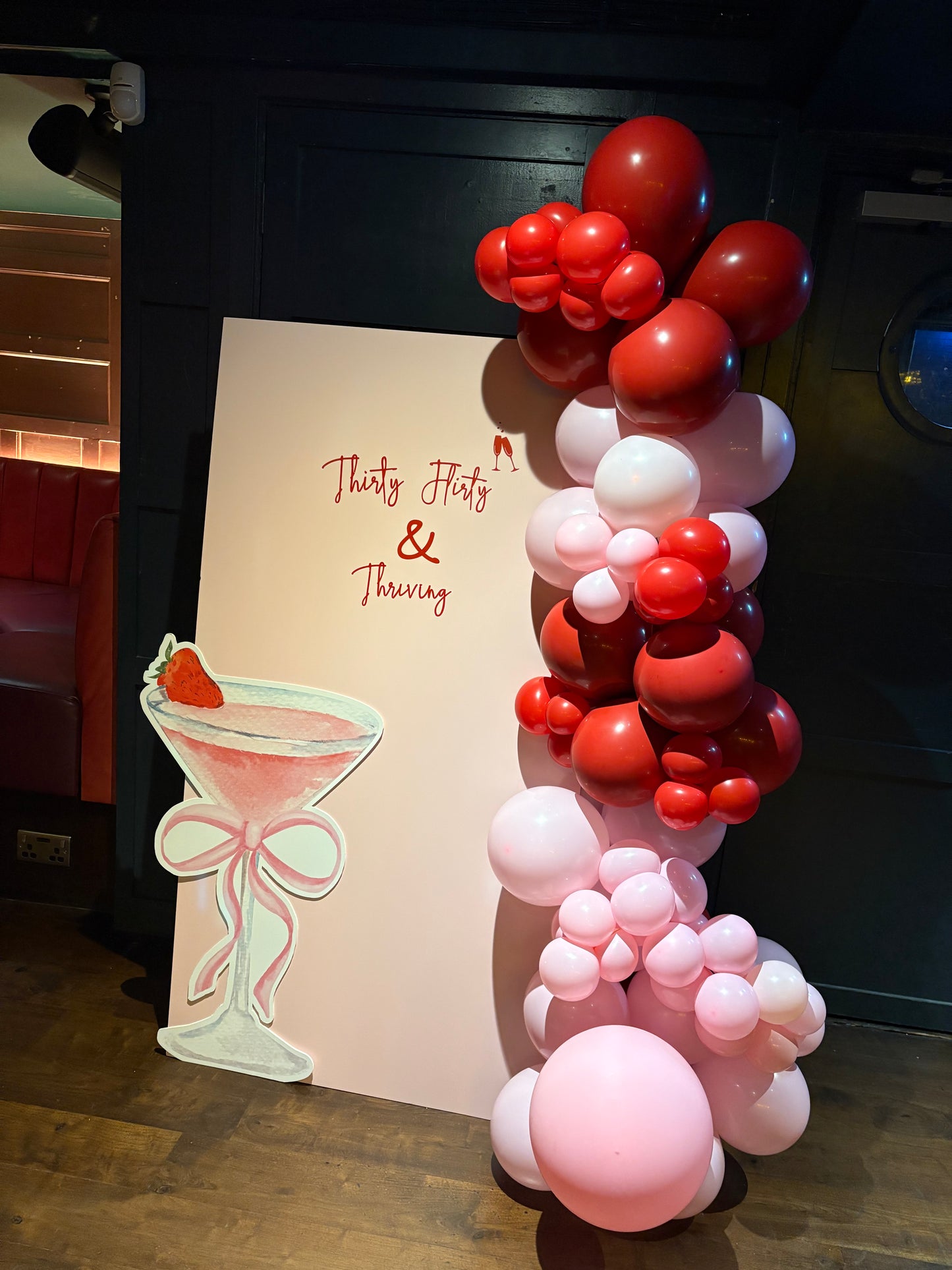 Thirt, flirty and Thriving display