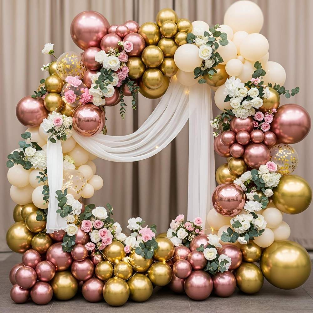 Wedding balloon decoration